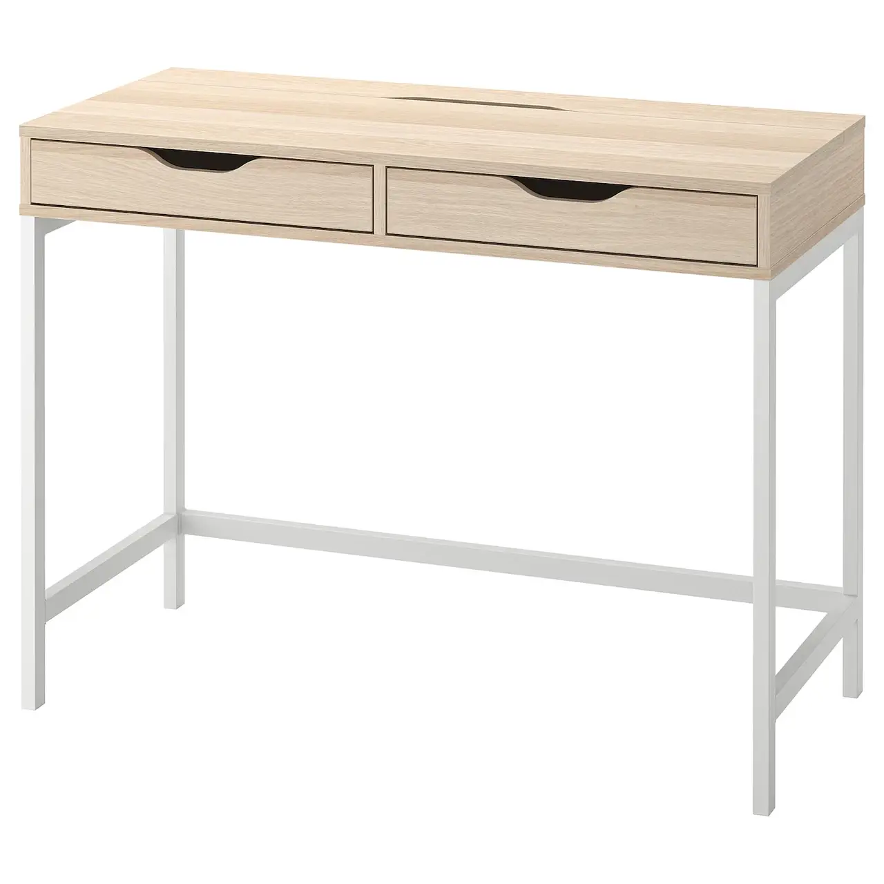 

IKEA ALEX Письменный стол, белая морилка / имитация. дуб (504.735.58)