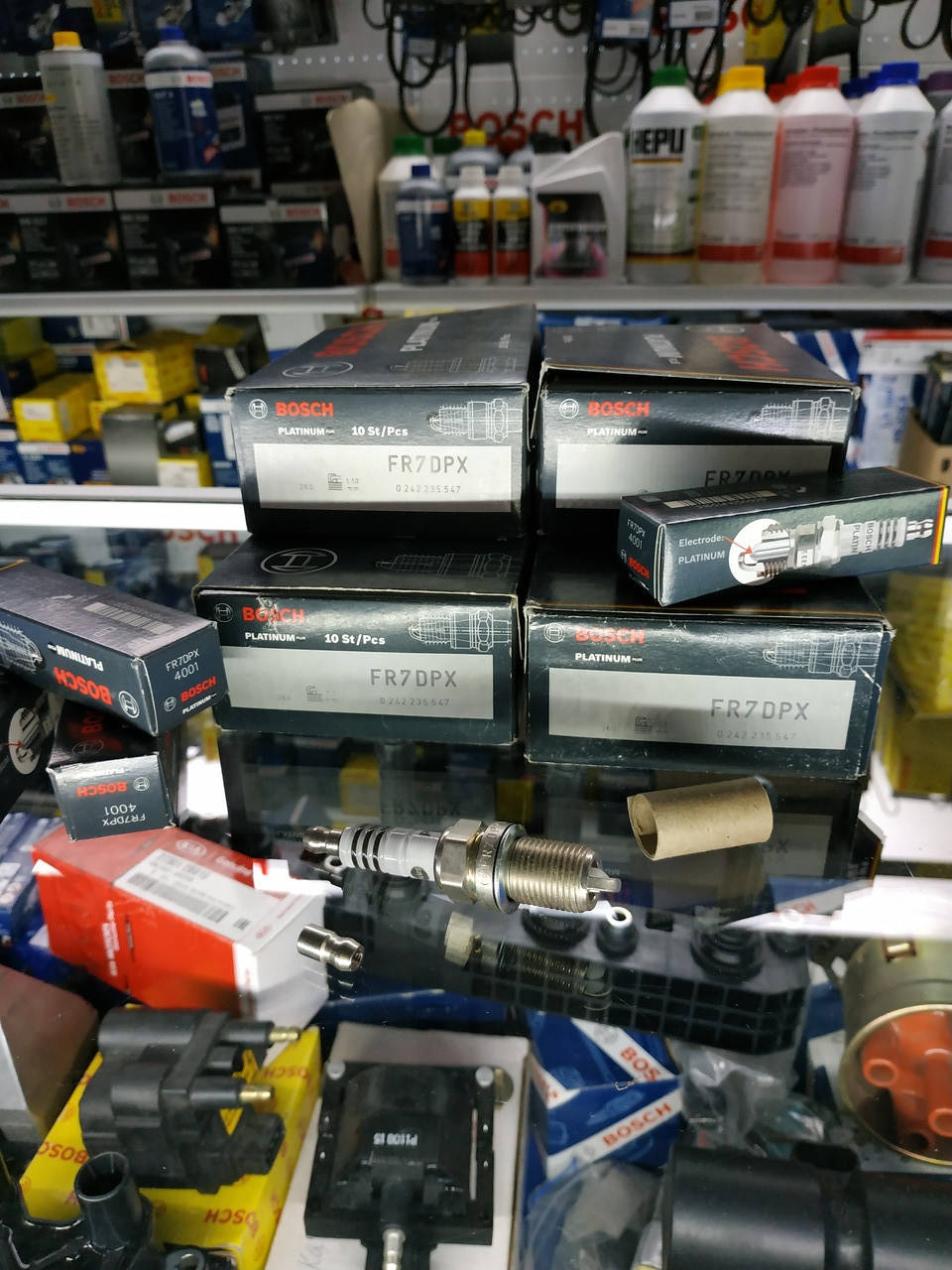 

Свеча зажигания Bosch FR7DPX, 0242235547, 0 242 235 547,