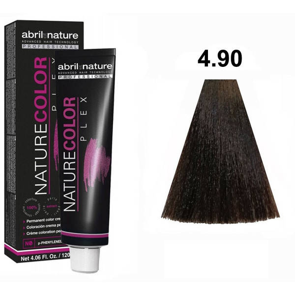 

Стойкая крем-краска для волос Abril et Nature Nature Color Plex 4.90 Шоколадный 120 мл