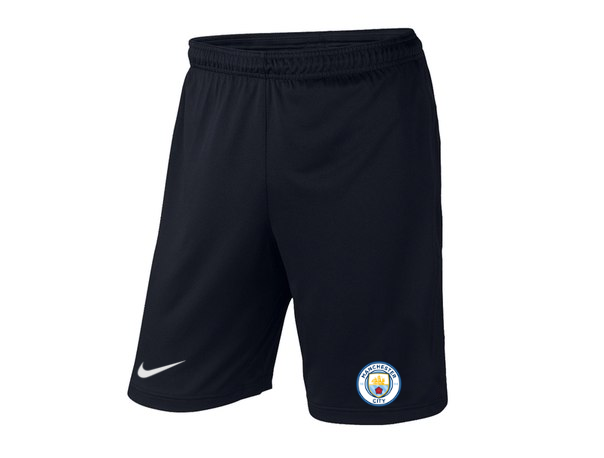 

Мужские футбольные шорты Манчестер Сити, Manchester city, черные, Черный