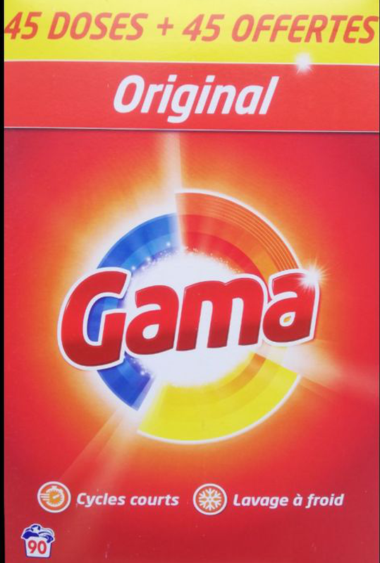 

Стиральный порошок Gama универсальный 5.8 кг 90 стирок