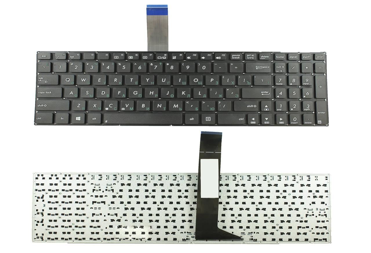 

Клавиатура для ноутбука Asus X550 X550VC, матовая (0KNB0-610ARU00), Черный