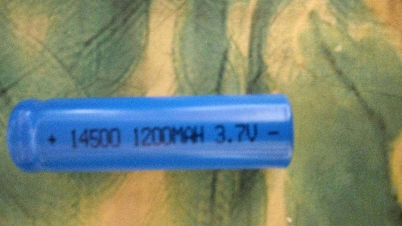 

Аккумулятор 14500 1200mA/h новый