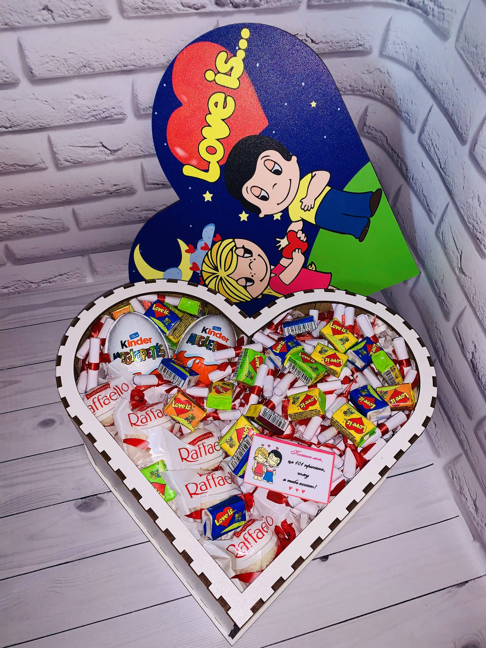 

Подарок для девушки 100 причин почему я тебя люблю love is