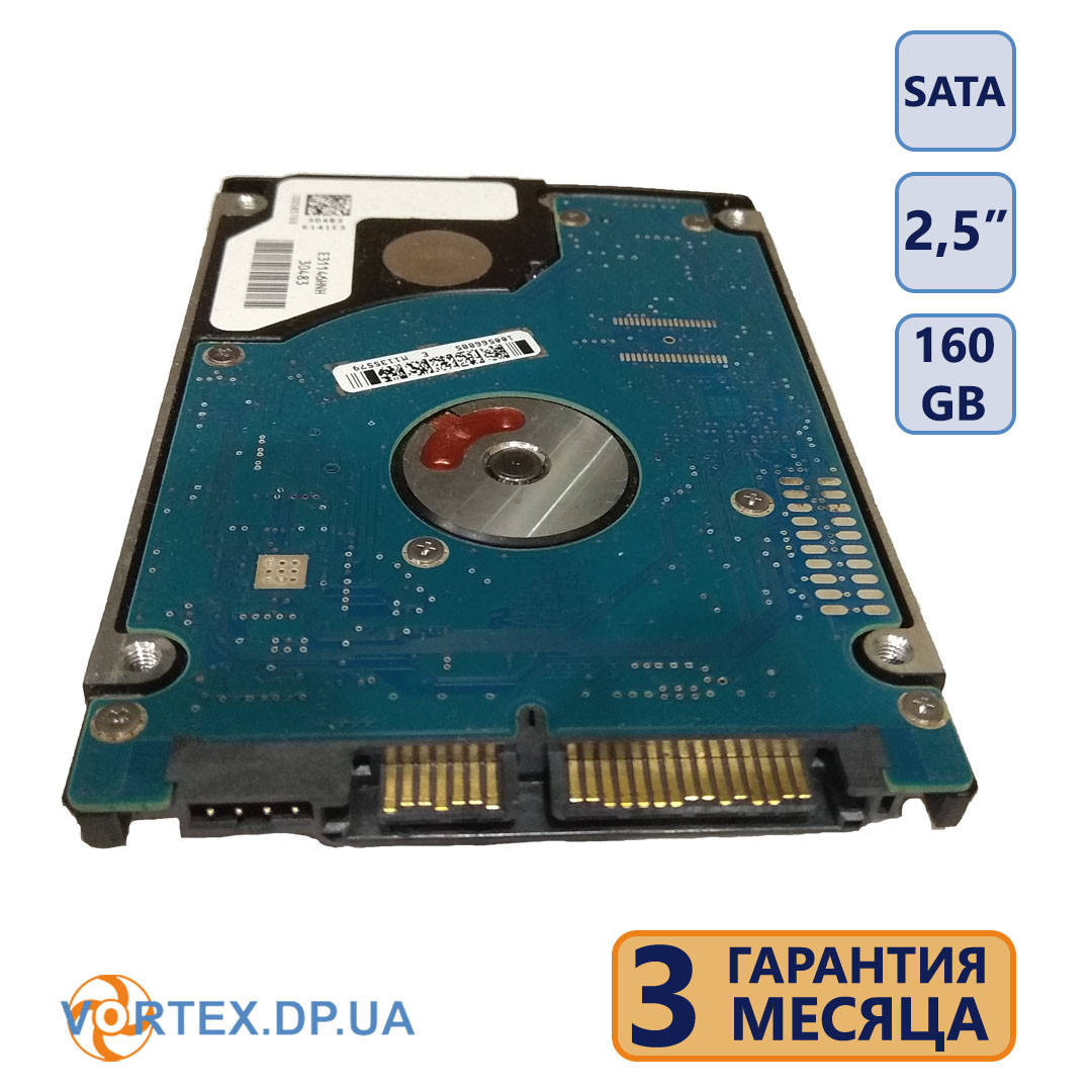 

Жёсткий диск SATA HDD 2,5 дюйма, 160gb (б.у.)