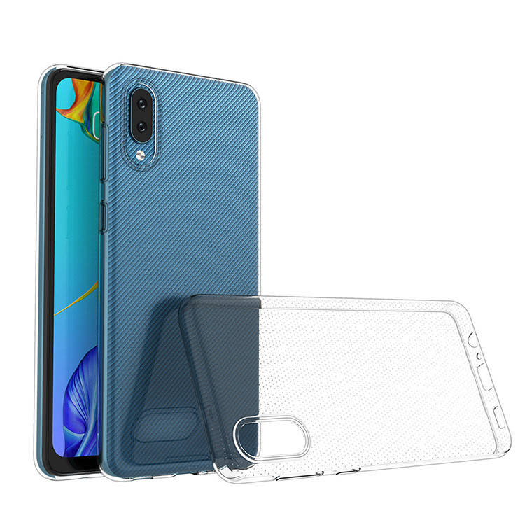 

Ультратонкий 0,3 мм чехол на Samsung Galaxy A02 прозрачный