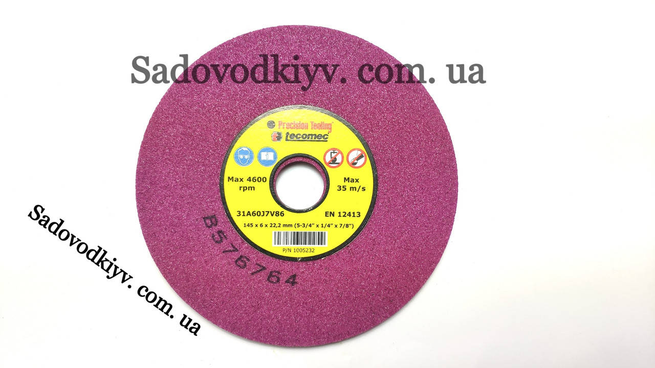 

Заточной круг Tecomec Italy 145*6.0*22.2 mm