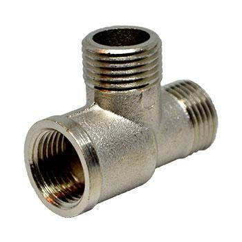 

Тройник Lexline никель 1/2"в-1/2"н-1/2"н