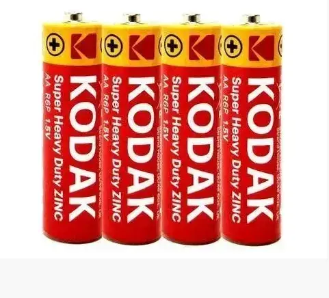 

Батарейка Kodak Super Heavy Duty Zinc 1.5V R6Р АА (пальчиковые) 4 шт.