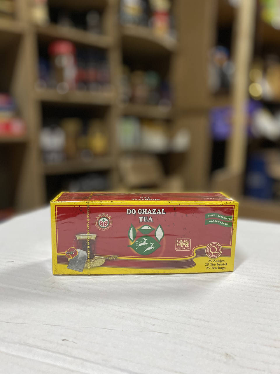 

Чай черный цейлонский Do Ghazal 25 пакетиков 50г