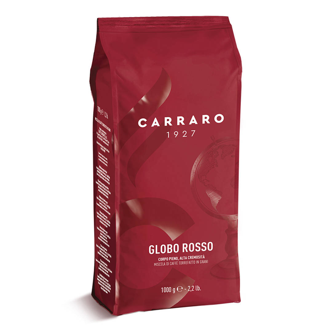 

Кофе в зёрнах Carraro Globo Rosso 1 кг