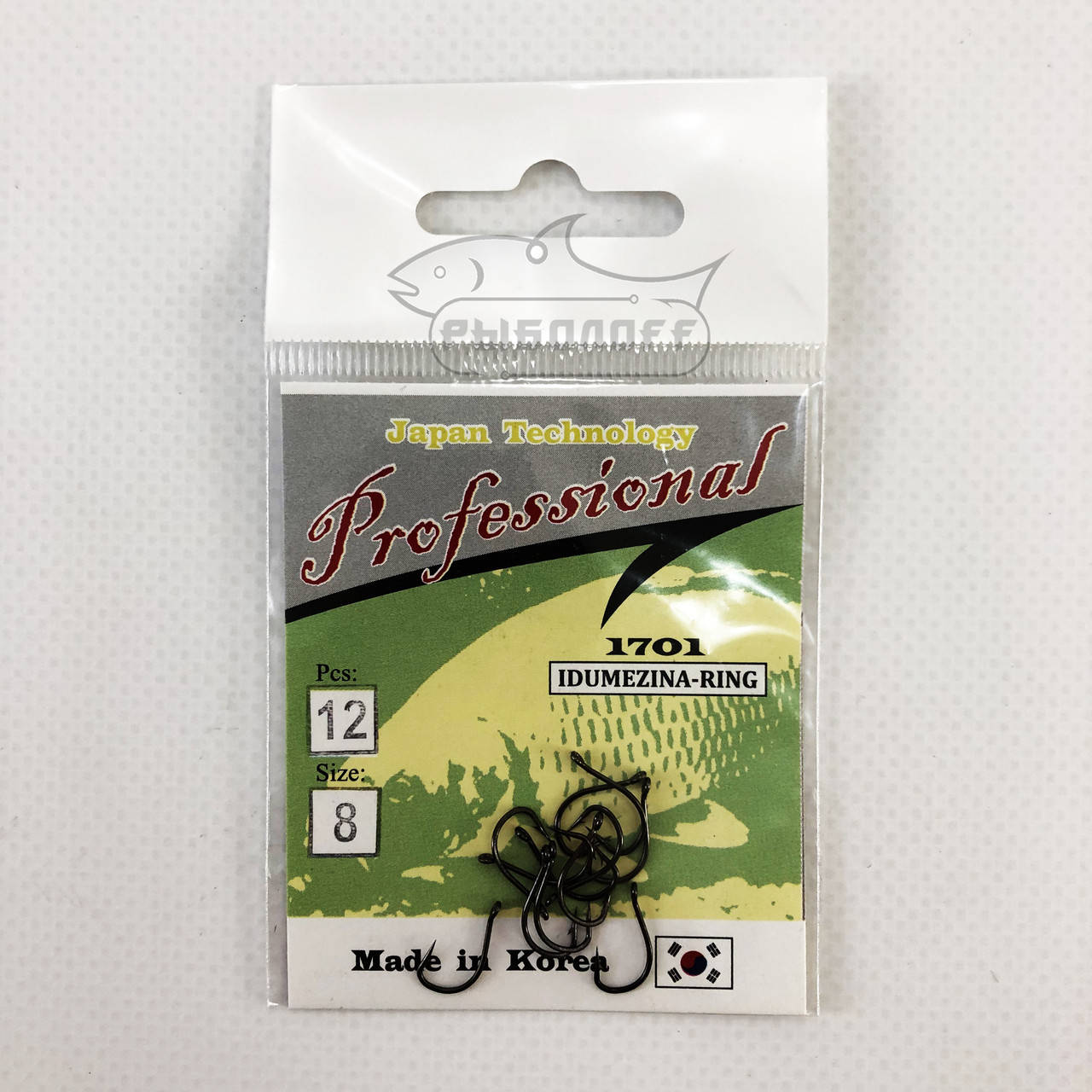 

Крючок Professional 1701 размер 8 количество 12