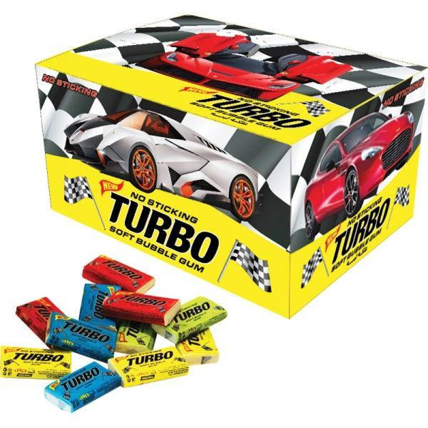 

Жувальна гумка TURBO 100 шт