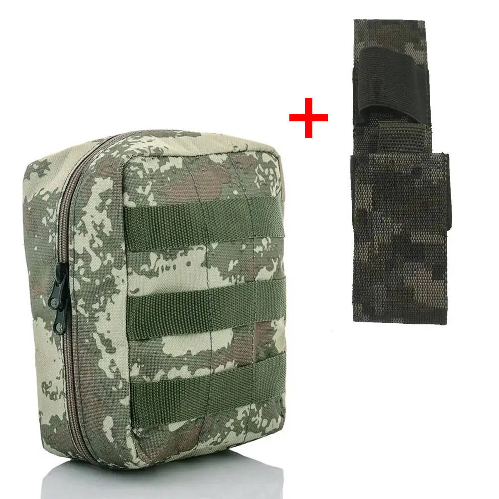 

Тактическая военная аптечка для ЗСУ + Подсумок под турникет с креплением Molle