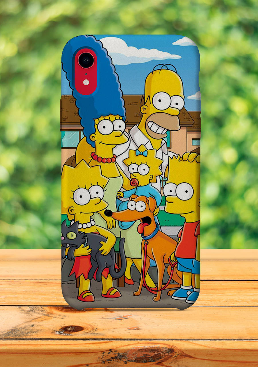 

Чехол для apple iphone XR Симпсоны чехол с принтом