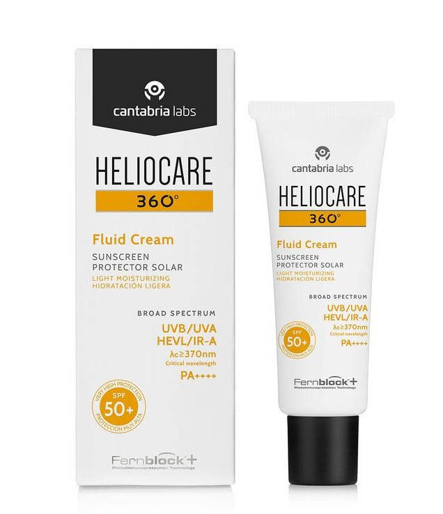 

Солнцезащитный крем-флюид для всех типов кожи SPF 50+ Heliocare 360 Fluid-Cream SPF 50+, 50 мл
