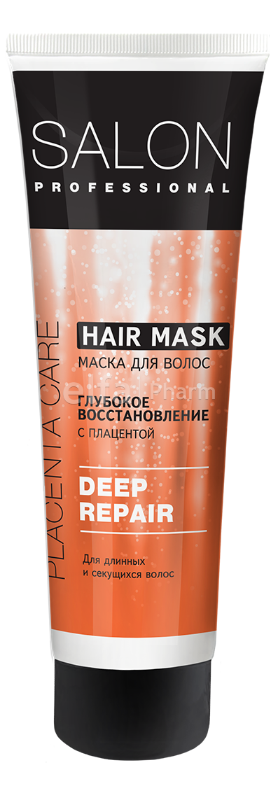 

Маска Глубокое восстановление для волос DEEP REPAIR 250мл Salon Professional
