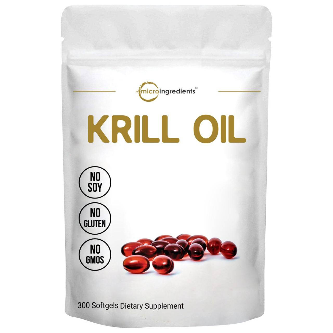 

KRILL OIL, 300 SOFTGELS Масло криля, 300 желатиновых капсул