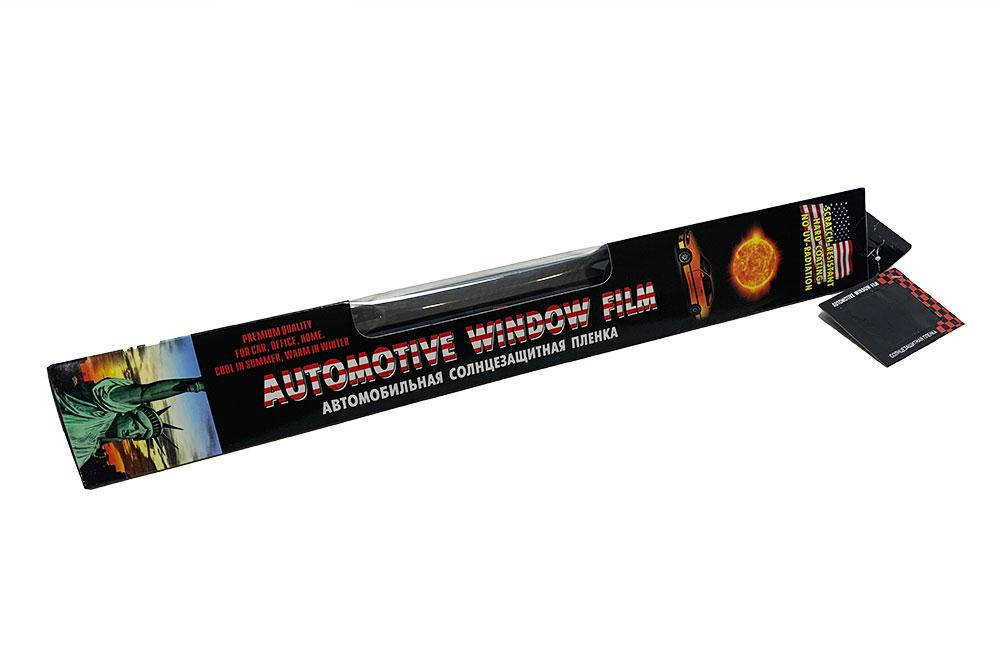 

Пленка тонировочная Американка Super D.Black 5% 50см х 300см (треугольная), Черный
