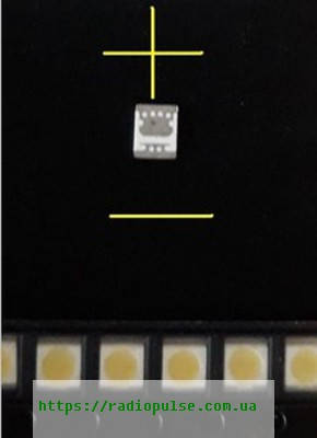

Светодиод 3528 (2835) smd SEOUL SBWVT120E 3V 1,46W 100LM 400mA