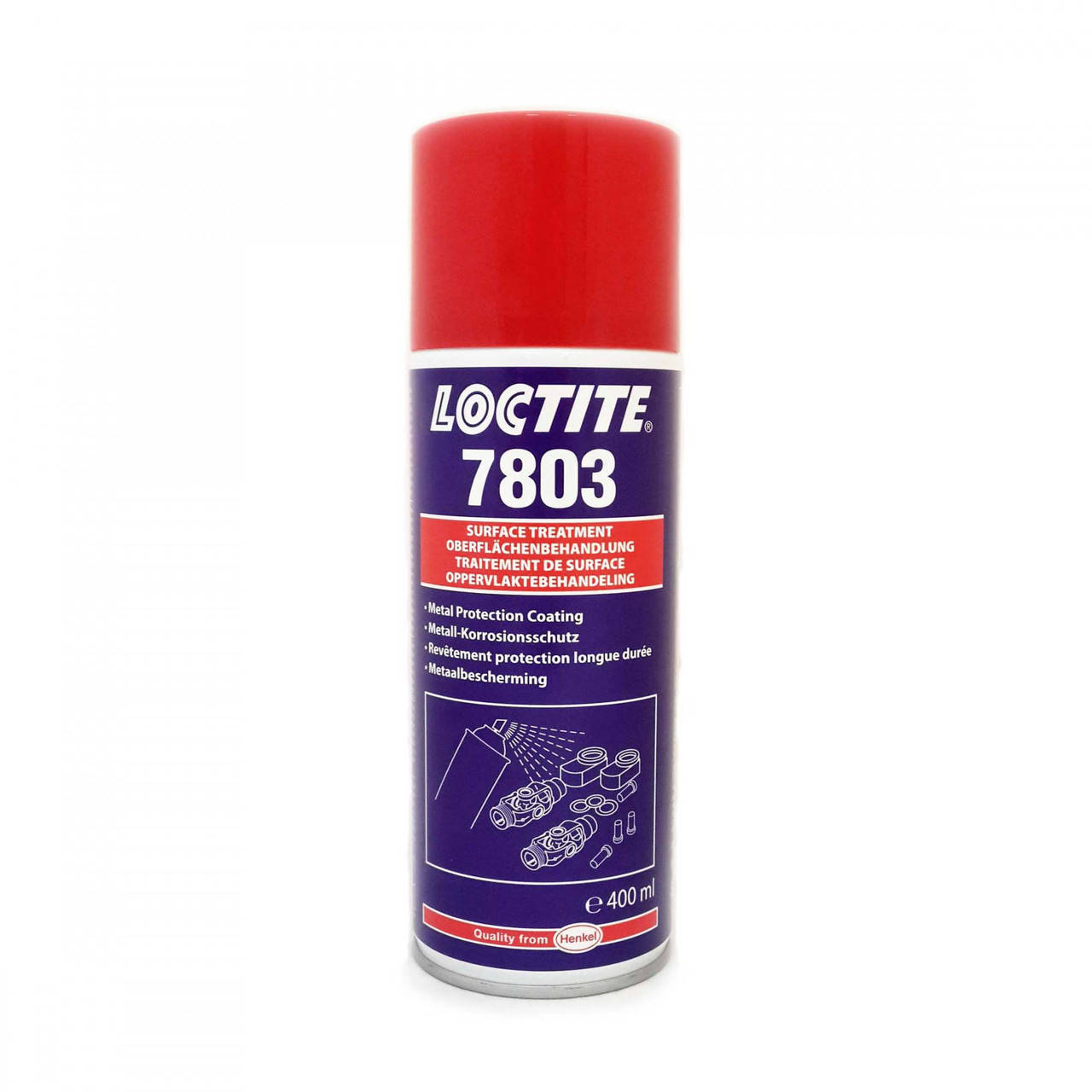 

Loctite SF 7803 400ML EGFD Консервант для металла, спрей (400мл), Янтарный