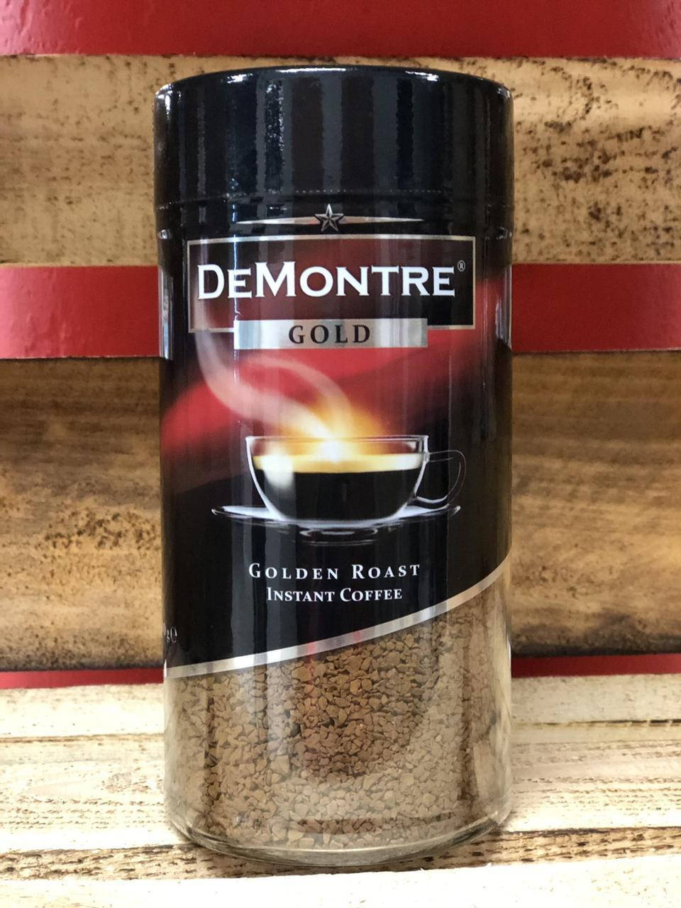 

КОФЕ РАСТВОРИМЫЙ DEMONTRE GOLD 200 Г