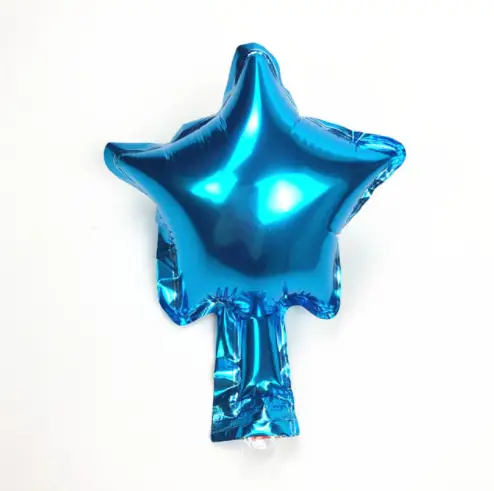 

Фольгированный шарик КНР 5"(12 см) Звезда синяя, Синий