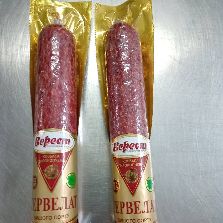 

Сервелат в/с с/к "Верест "