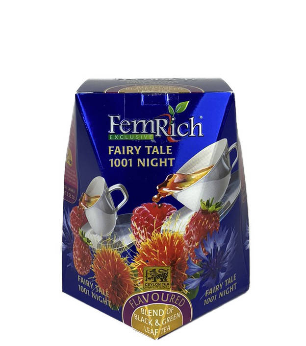 

Чай Фемрич, Femrich Черный/Зеленый "Казка 1001 Ніч " 100г