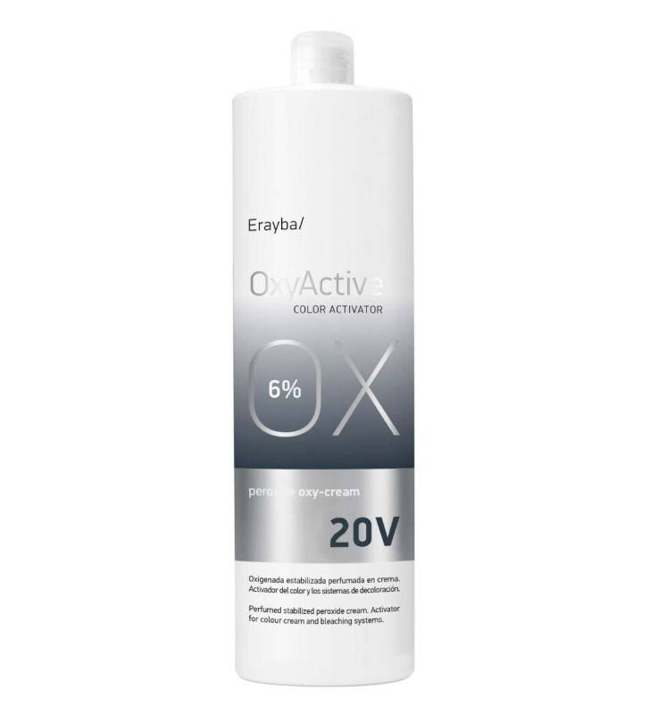 

Окислительная эмульсия 6% Erayba OxyActive Color Activator 20V 1000мл