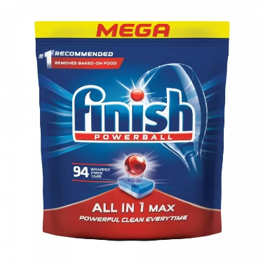 

Таблетки Finish All In One Max Powerball 85 шт