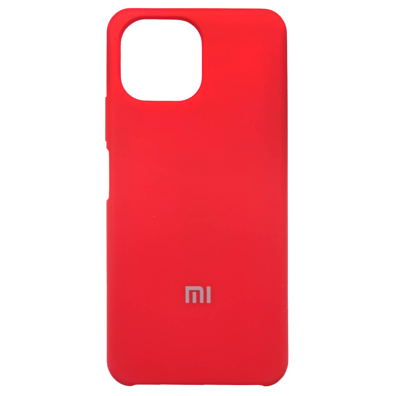 

Чехол Silicone Case для Xiaomi Mi 11 Lite Red, Красный