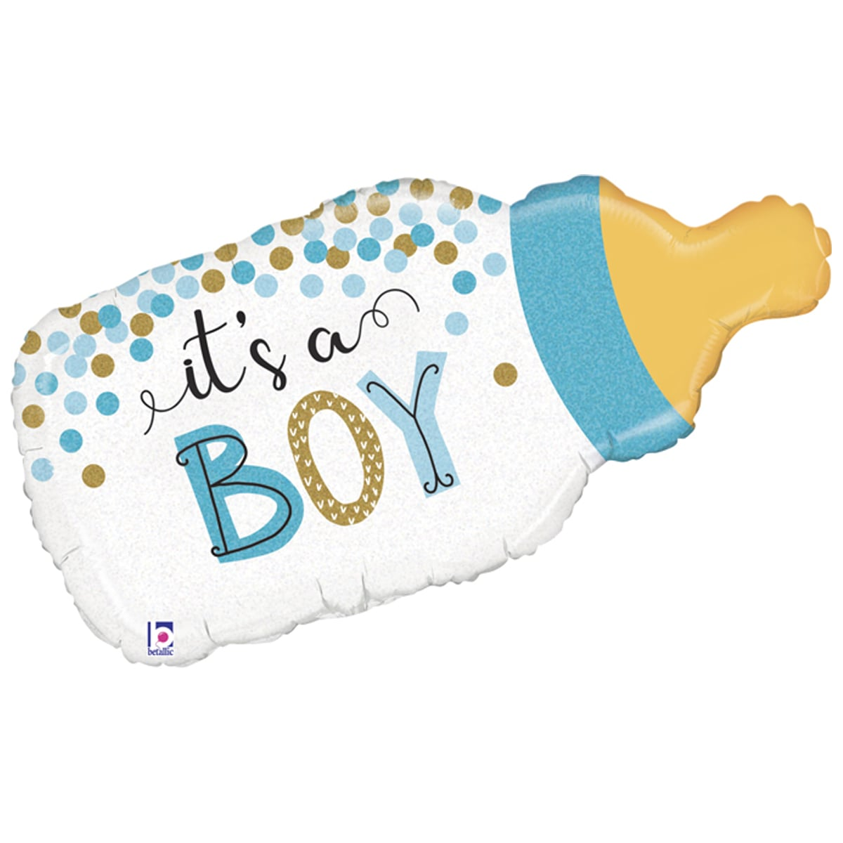 

Фольгированный шарик Grabo (74х35 см) Бутылочка для мальчика, Разные цвета