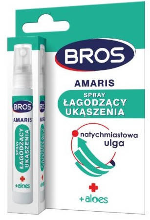 

Брос/ BROS спрей, 8 мл — репеллентное средство после укусов комаров