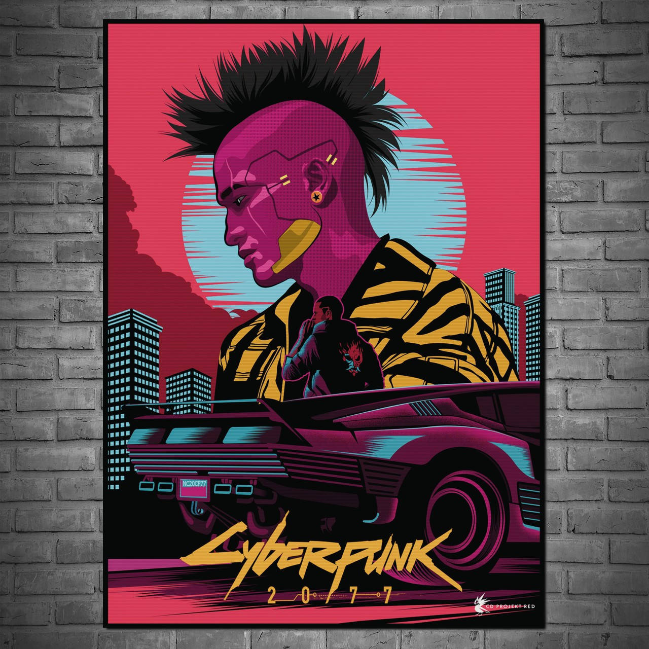 

Постер "Cyberpunk 2077", плакат №6. Размер 60x43см (A2). Глянцевая бумага
