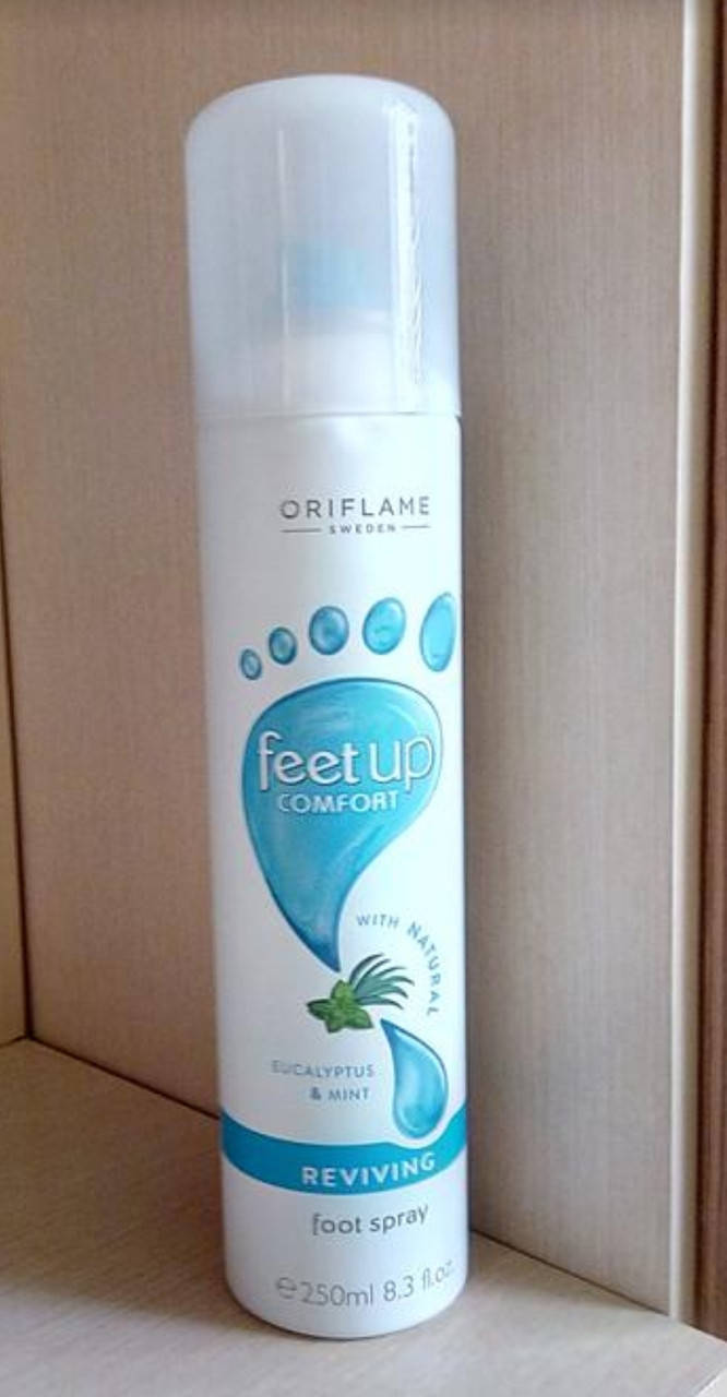 

Освежающий спрей дезодорант для ног Feet Up comfort