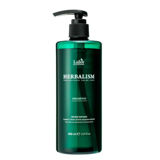 

Успокаивающий травяной шампунь Lador Herbalism Shampoo 400 ml