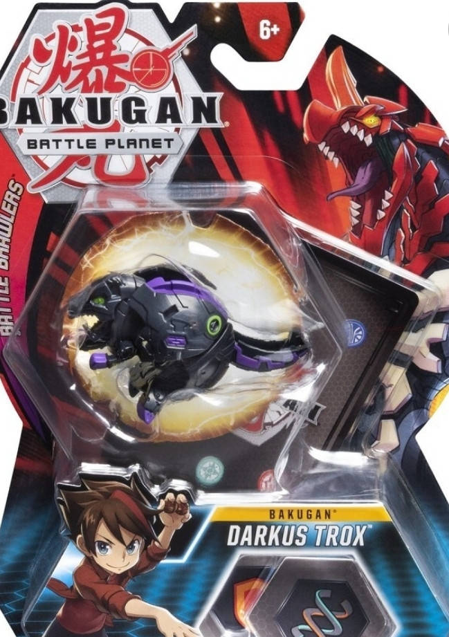 

Фигурка-трансформер Бакуган Трокс даркус