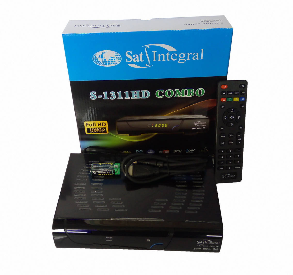 

Sat-Integral S-1311 HD Combo + прошивка