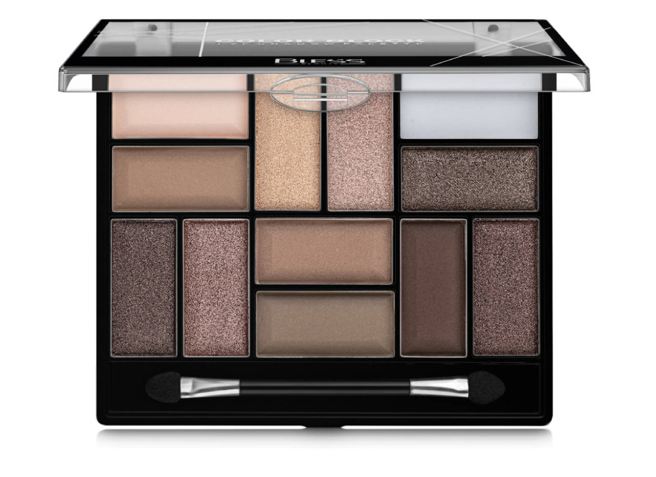 

Палетка теней для век Bless Beauty Color Block № 02