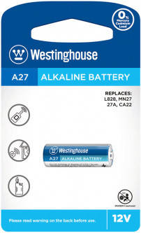 

Батарейка Westinghouse Alkaline 12V A27 / L828