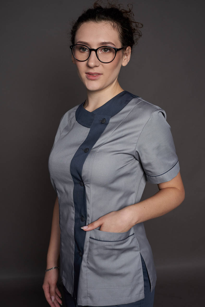 

Униформа работника клининга, Серый