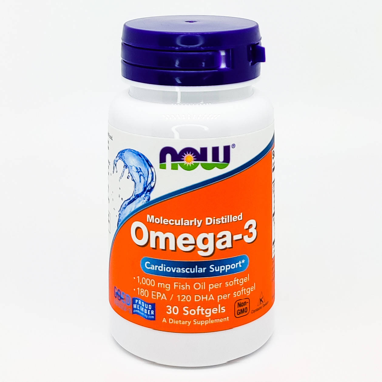 

Омега-3 США !! NOW Foods Omega-3 1000 мг 30 кап.