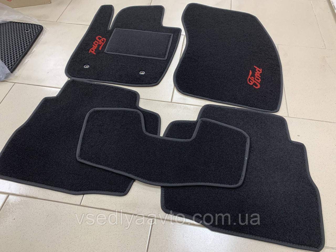 

Ворсовые коврики Ford Fusion/Mondeo USA с 2012 г. (Америка), Черный