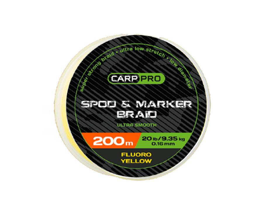

Шнур Carp Pro Spod and Marker Braid 0,16 200M, Желтый