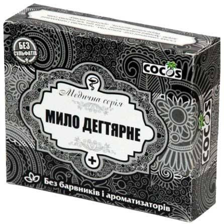 

Мыло ручной работы Cocos Дегтярное Медицинская серия 100 г