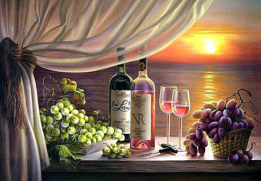 

Алмазная вышивка ТМ Алмазная мозаика Романтический ужин (DM-238) 40 х 60 см (Без подрамника)