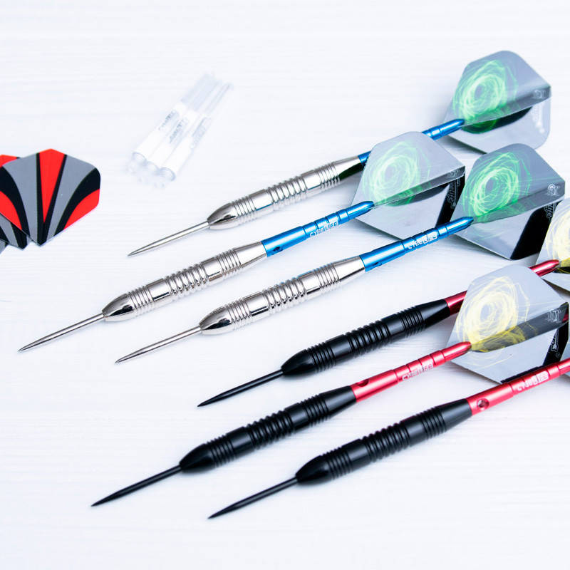 

Дротики для дартс 6 шт. Cyee Life 23г + аксессуары