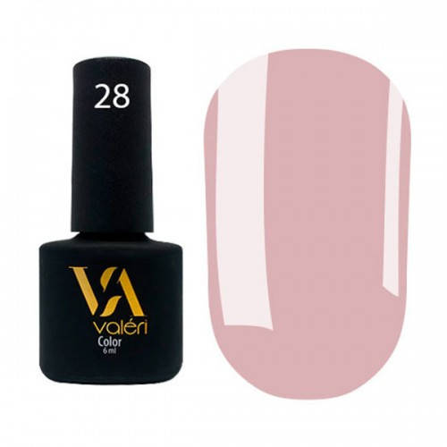 

Гель-лак Valeri Color 028 пастельный розово-бежевый 6 мл