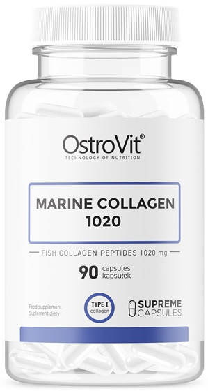 

Коллаген из морской рыбы OstroVit - Marine Collagen 1020 (90 капсул)